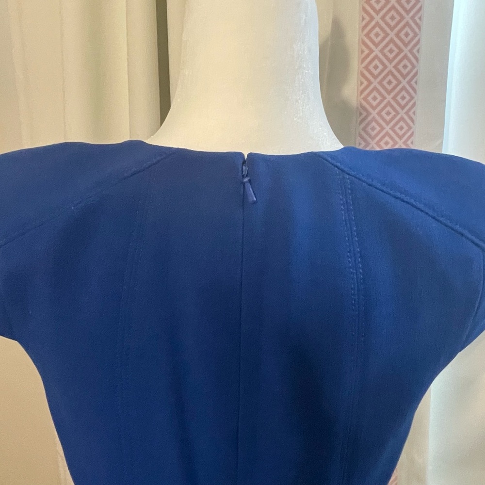 Tibi Deep Blue Mini Dress - Picture 11 of 13